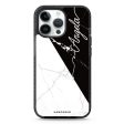 Black And White Marble iPhone 14 Pro Max Durashock Case Online now