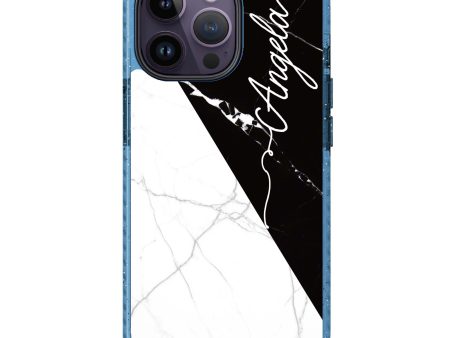 Black And White Marble Durashock Case For Sale