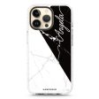 Black And White Marble iPhone 14 Pro Max Durashock Case Online now