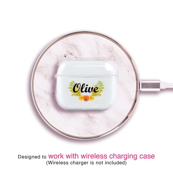 Yellow Florals AirPods 3 Case Online Hot Sale