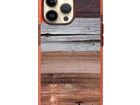 Wood Grain Varigegated Durashock Case For Sale