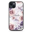 White Marble & Flower iPhone 14 Plus Durashock Case Sale