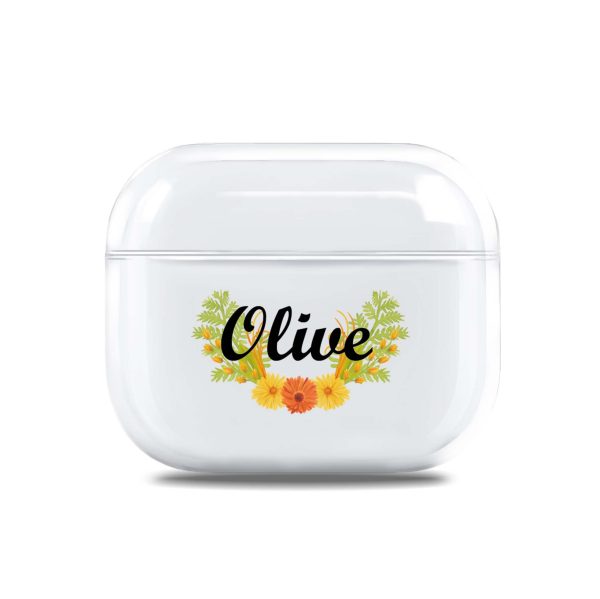 Yellow Florals AirPods 3 Case Online Hot Sale