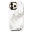 Simple White Marble iPhone 14 Pro Max Durashock Case Discount