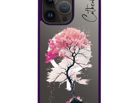 A Cherry tree iPhone 14 Pro Max MagSafe Compatible Impact Guard Bumper Case Online now