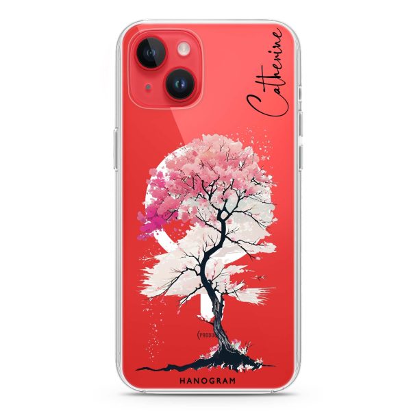 A Cherry tree iPhone 13 MagSafe Compatible Ultra Clear Case Discount