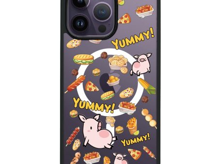 Yummy Piggy iPhone 14 Pro MagSafe Compatible Impact Guard Bumper Case For Discount