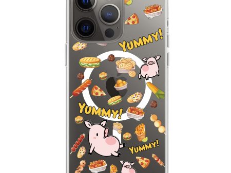 Yummy Piggy iPhone 13 Pro MagSafe Compatible Ultra Clear Case Online Hot Sale