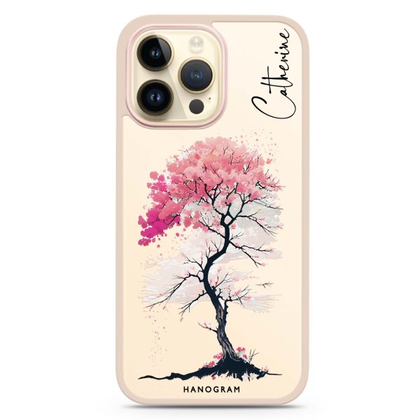 A Cherry tree iPhone 13 Pro max Impact Guard Bumper Case Online Hot Sale