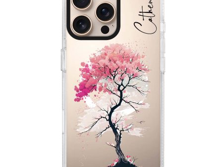 A Cherry tree iPhone 14 Pro MagSafe Compatible Ultra Clear Case Discount