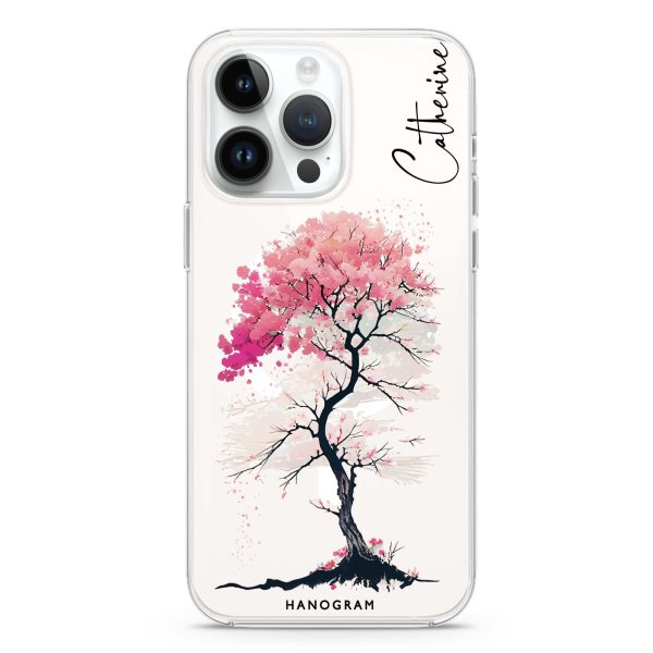 A Cherry tree iPhone 13 Pro MagSafe Compatible Ultra Clear Case Online Hot Sale