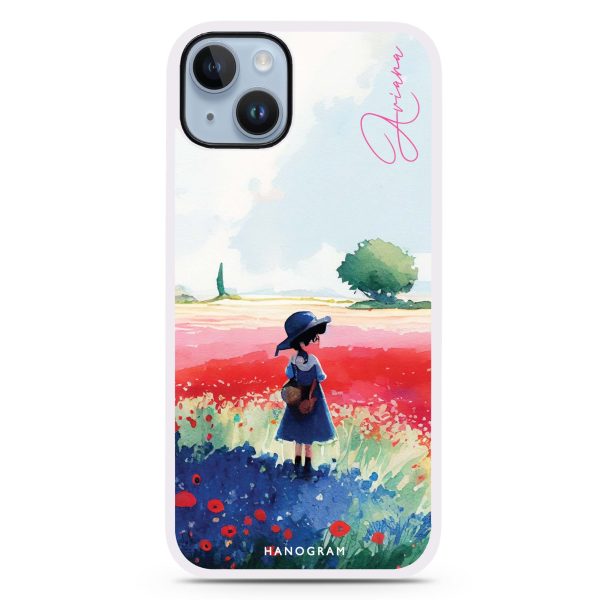 A Little Girl iPhone 14 Plus Impact Guard Bumper Case Discount