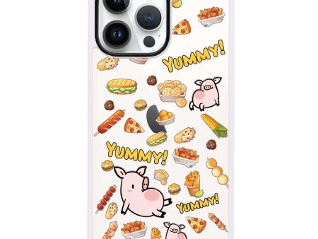 Yummy Piggy iPhone 13 Pro Impact Guard Bumper Case Sale