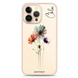 A watercolour floral iPhone 13 Pro Impact Guard Bumper Case Sale