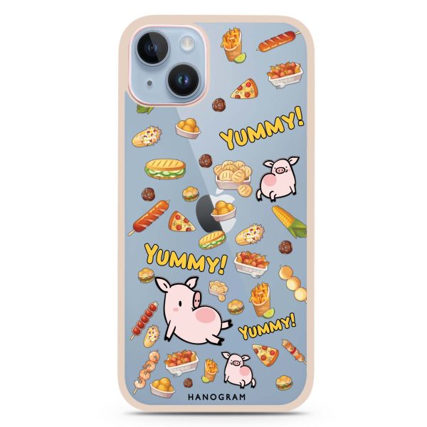 Yummy Piggy iPhone 13 Mini Impact Guard Bumper Case Online Sale