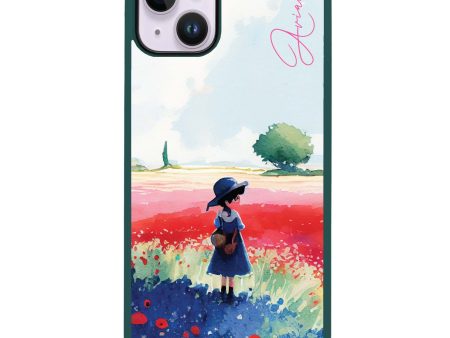 A Little Girl iPhone 14 Plus Impact Guard Bumper Case Discount