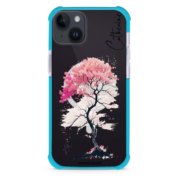 A Cherry tree iPhone 14 Plus MagSafe Compatible Ultra Shockproof Case For Cheap