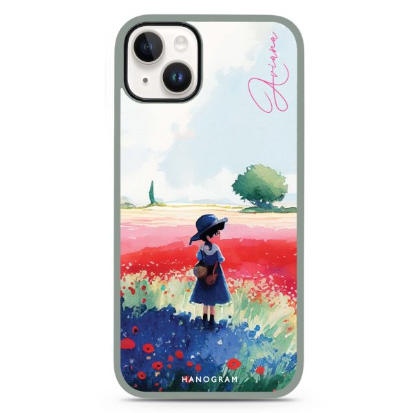 A Little Girl iPhone 14 Plus Impact Guard Bumper Case Discount