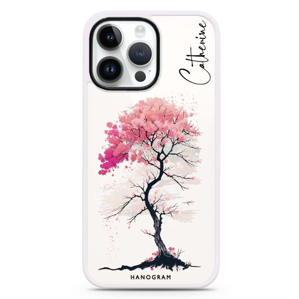 A Cherry tree iPhone 13 Pro max Impact Guard Bumper Case Online Hot Sale