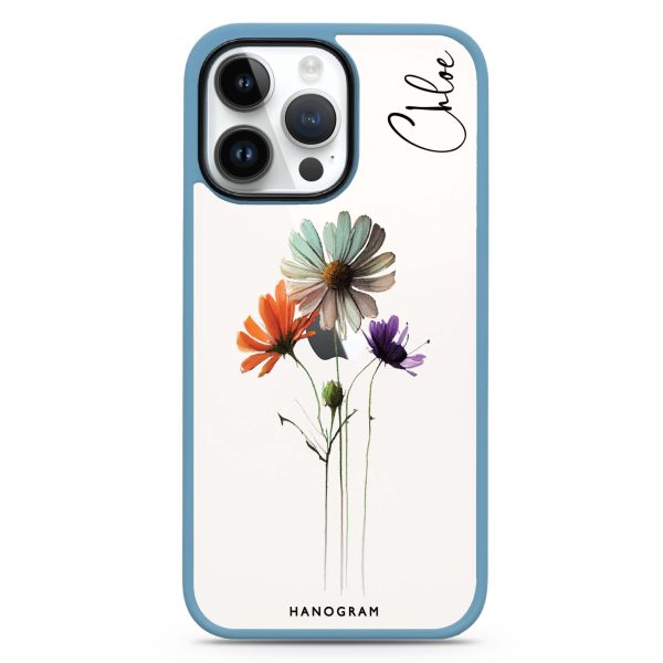 A watercolour floral iPhone 13 Pro Impact Guard Bumper Case Sale