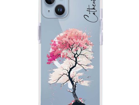 A Cherry tree iPhone 14 MagSafe Compatible Ultra Shockproof Case For Sale