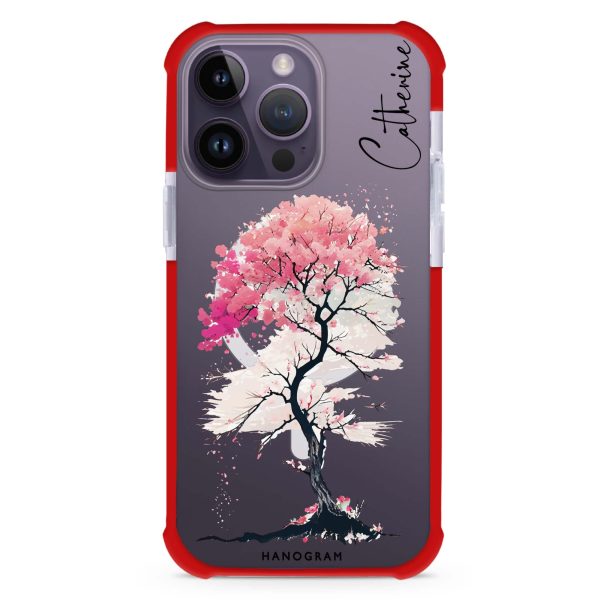 A Cherry tree iPhone 14 Pro MagSafe Compatible Ultra Shockproof Case For Discount