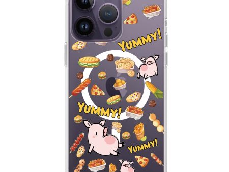 Yummy Piggy iPhone 13 Pro Max MagSafe Compatible Ultra Clear Case Online Sale