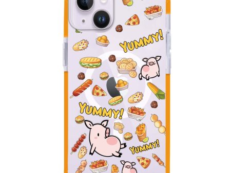 Yummy Piggy iPhone 14 MagSafe Compatible Ultra Shockproof Case Fashion