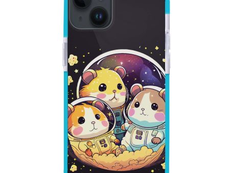 Cute space squirrels iPhone 14 Plus MagSafe Compatible Ultra Shockproof Case Discount