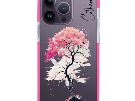 A Cherry tree iPhone 14 Pro Max MagSafe Compatible Ultra Shockproof Case For Sale