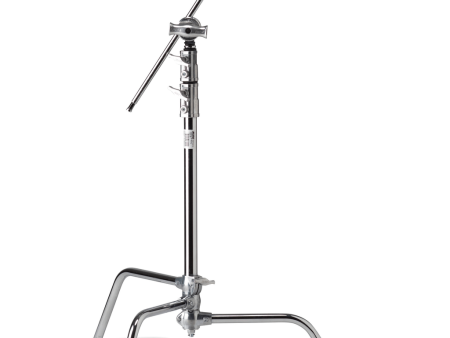 Kupo Master C-Stand with 20  Riser and Sliding Leg Kit (Silver, 6.5) For Sale