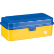 Kodak Steel 120 135mm Film Case (Blue Lid Yellow Body) Online Hot Sale