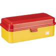 Kodak Steel 120 135mm Film Case (Red Lid Yellow Body) For Discount