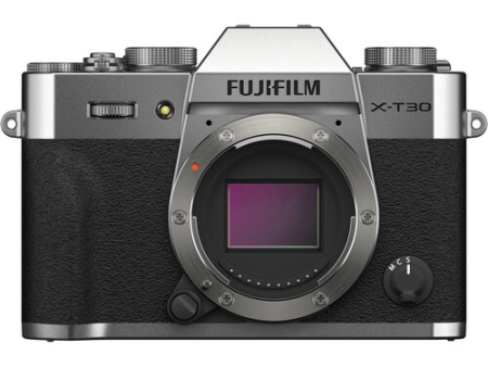 FUJIFILM X-T30 II Mirrorless Digital Camera (Body Only, Silver) Hot on Sale