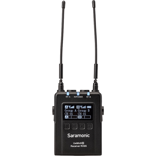 Saramonic UWMIC9S KIT1 Camera-Mount Wireless Omni Lavalier Microphone System (514 to 596 MHz) For Cheap