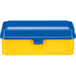 Kodak Steel 120 135mm Film Case (Blue Lid Yellow Body) Online Hot Sale