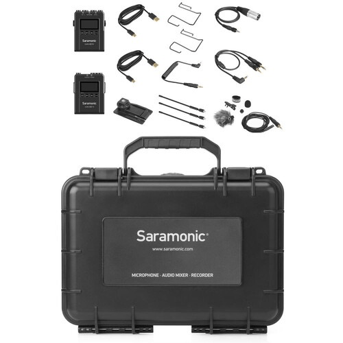 Saramonic UWMIC9S KIT1 Camera-Mount Wireless Omni Lavalier Microphone System (514 to 596 MHz) For Cheap