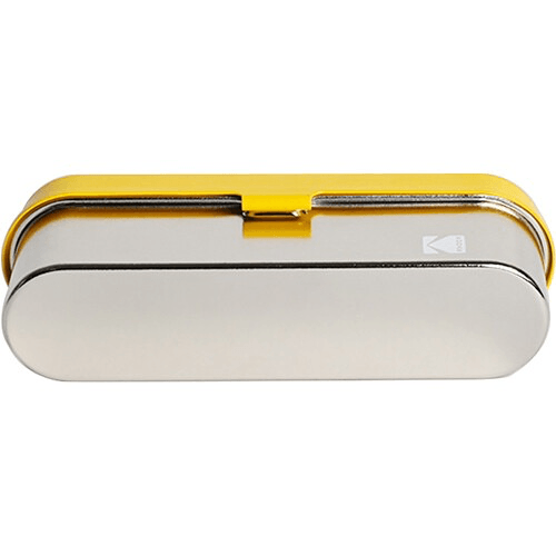 Kodak Steel 135mm Film Case (Yellow Lid Silver Body) Supply