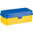 Kodak Steel 120 135mm Film Case (Blue Lid Yellow Body) Online Hot Sale