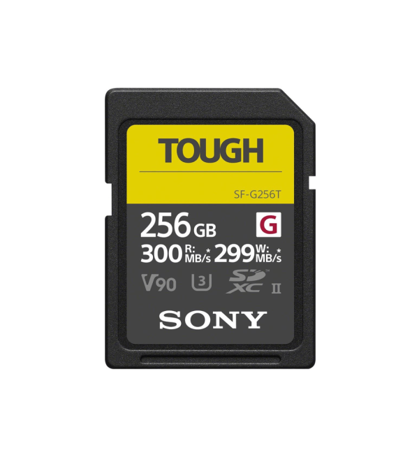 Sony 256 GB TOUGH G Series UHS-II SDXC Memory Card on Sale