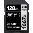 Lexar 128GB Professional 1667x UHS-II SDXC Memory Card (2-Pack) Sale