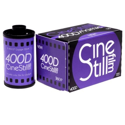 CineStill Film 400D Dynamic Color Negative Film (35mm Roll Film, 36 Exp) Hot on Sale