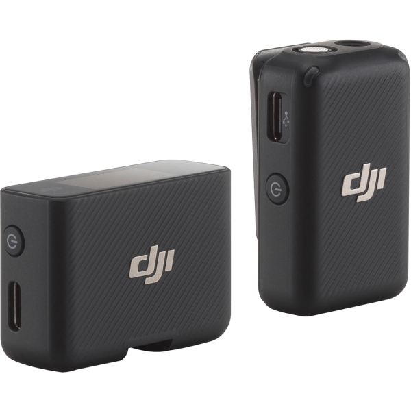 DJI Mic Compact Digital Wireless Microphone System Recorder for Camera & Smartphone (2.4 GHz) Hot on Sale