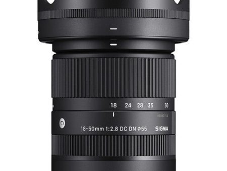 SIGMA 18-50mm F2.8 DC DN|Contemporary for FUJIFILM X Mount Lens Hot on Sale