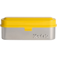 Kodak Steel 135mm Film Case (Yellow Lid Silver Body) Supply