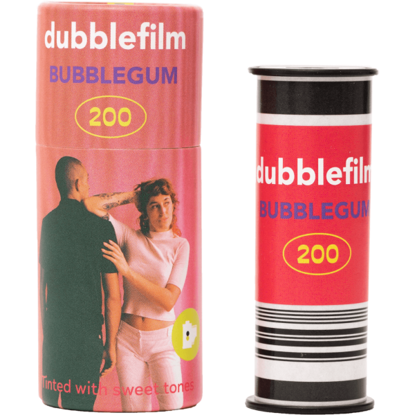 Dubblefilm Bubblegum 200 Color Negative Film (120 Roll Film) on Sale