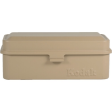 Kodak Steel 120 135mm Film Case (Beige Lid Beige Body) For Discount