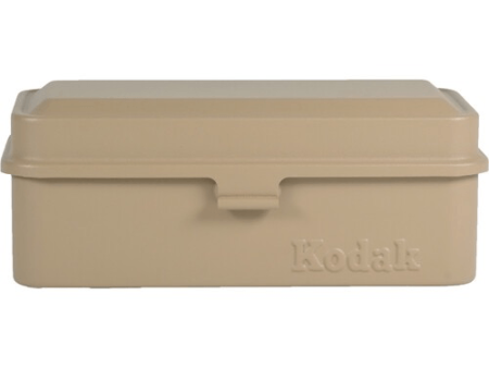 Kodak Steel 120 135mm Film Case (Beige Lid Beige Body) For Discount