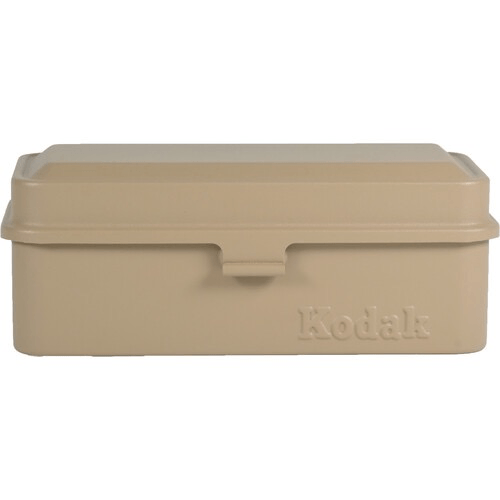 Kodak Steel 120 135mm Film Case (Beige Lid Beige Body) For Discount